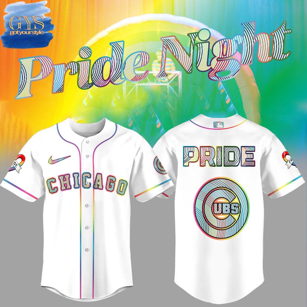 Chicago Cubs Pride Night Limited Edition Baseball Jersey