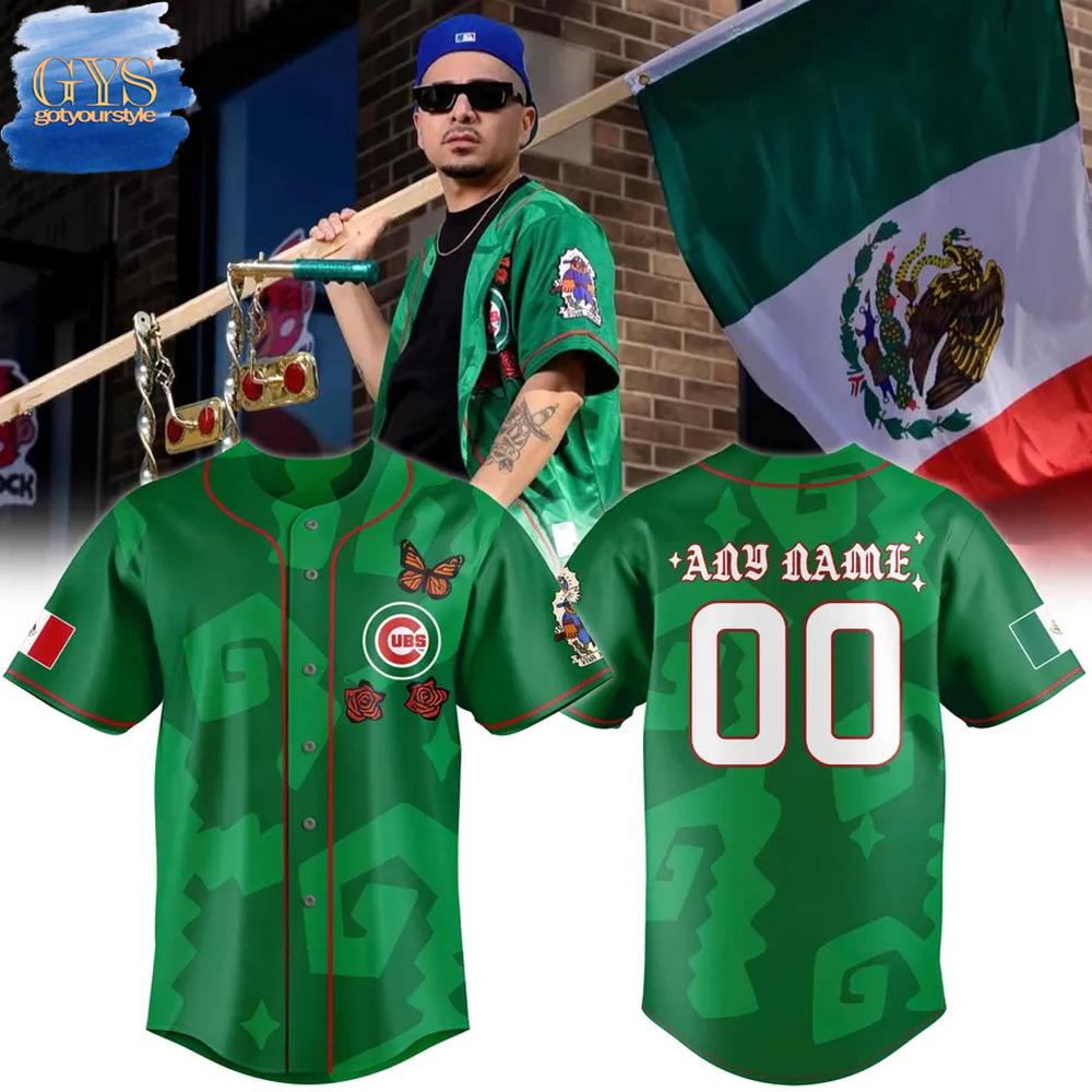 Chicago Cubs x Mexico Heritage Night Limited Edition Baseball Jersey
