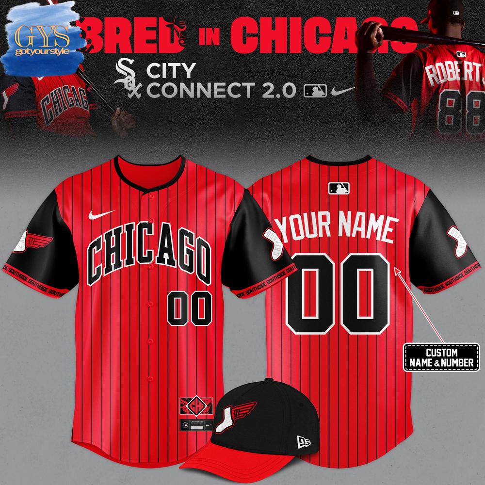 Chicago White Sox Bulls-Inspired City Connect Limited Edition Baseball Jersey