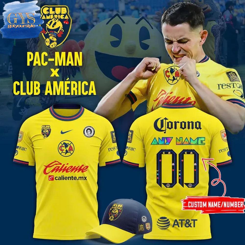 Club América x Pac-man Limited Edition Merchandise