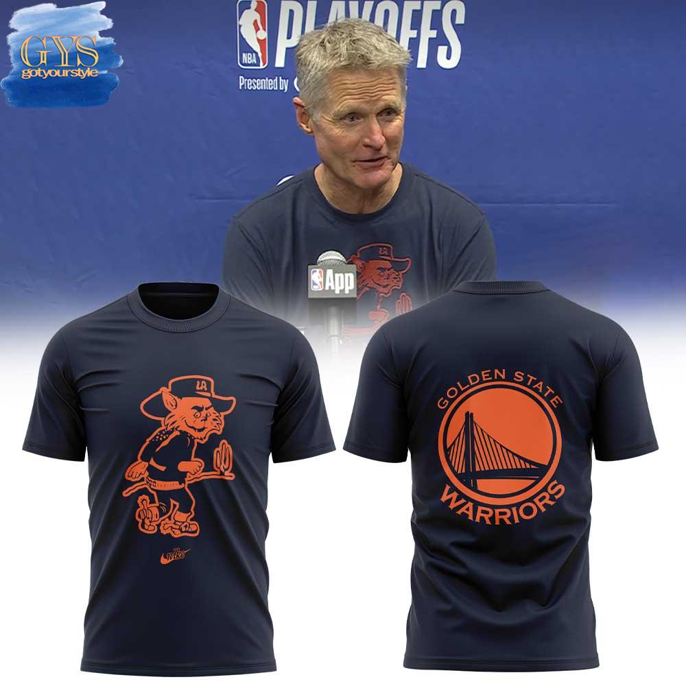 Coach Steve Kerr Golden State Warriors LA Western Nature Cactus Merchandise