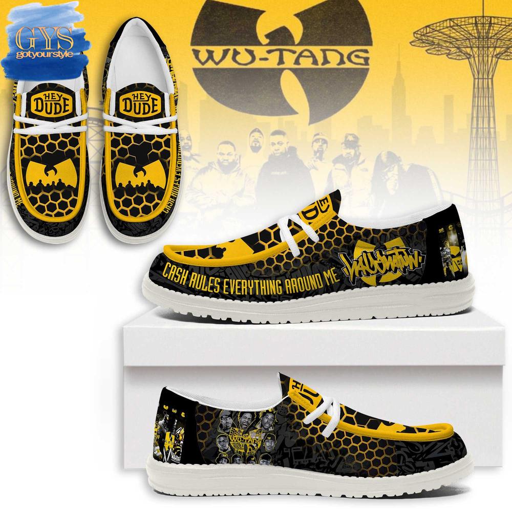 Cash Rules Everything Around Me Wu-Tang Hey Dude Shoes
