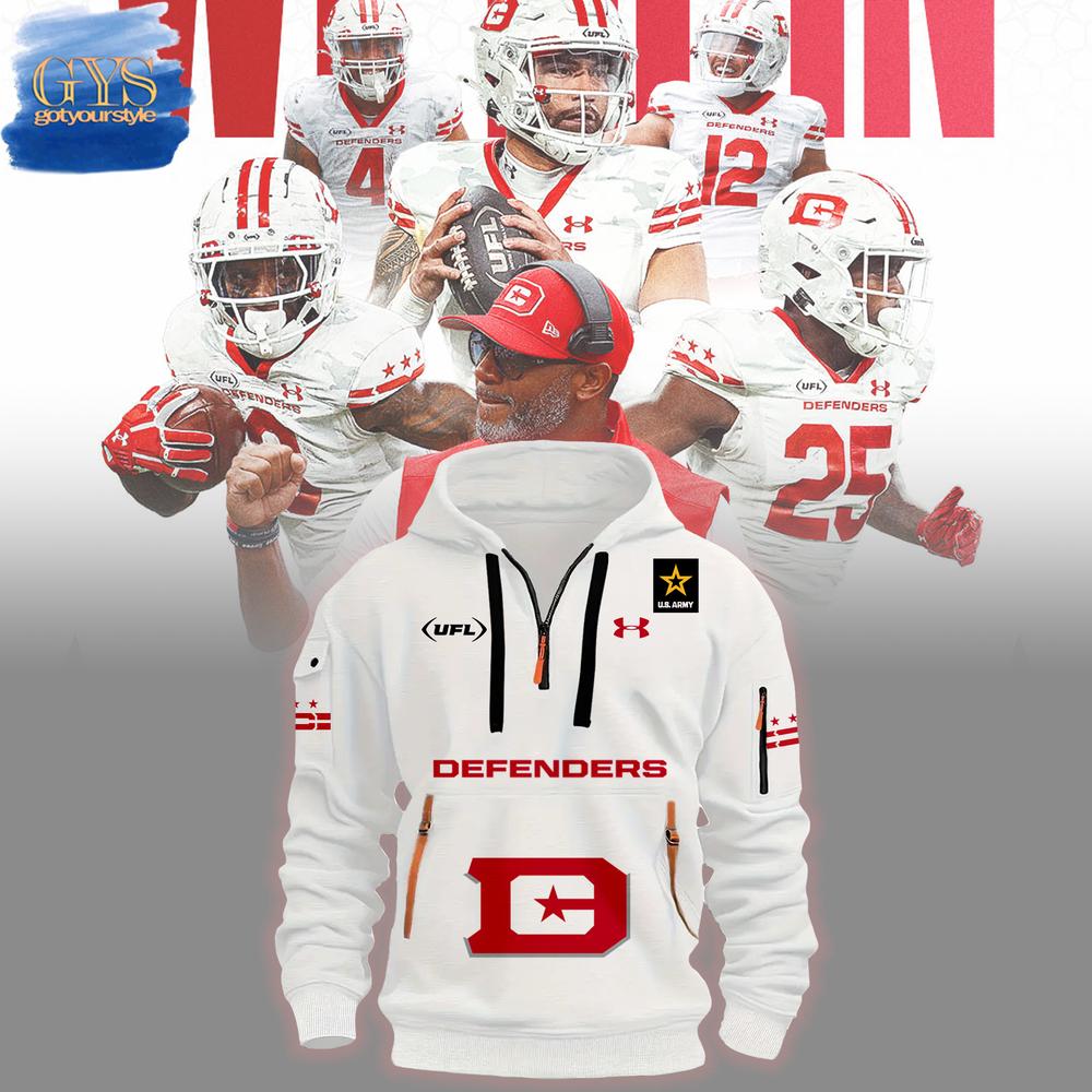 DC Defenders  Edition Quarter Zip Hoodie