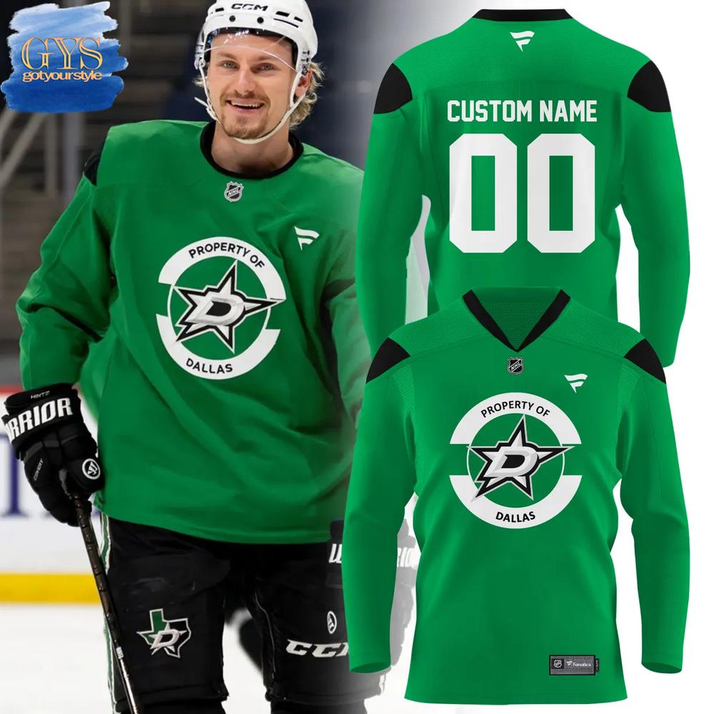 Dallas Stars Property Of Dallas Limited Edition Hockey Jersey
