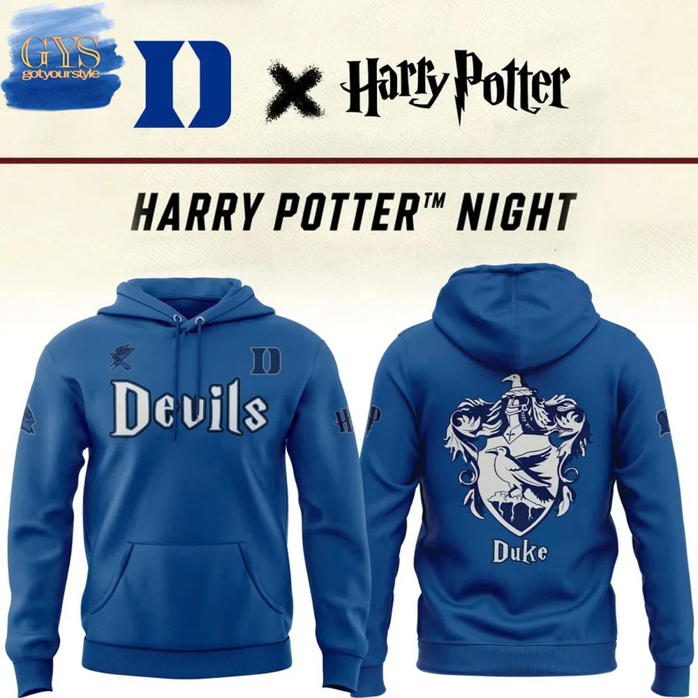Duke Blue Devils 2025 Harry Potter Night Limited Edition Hoodie