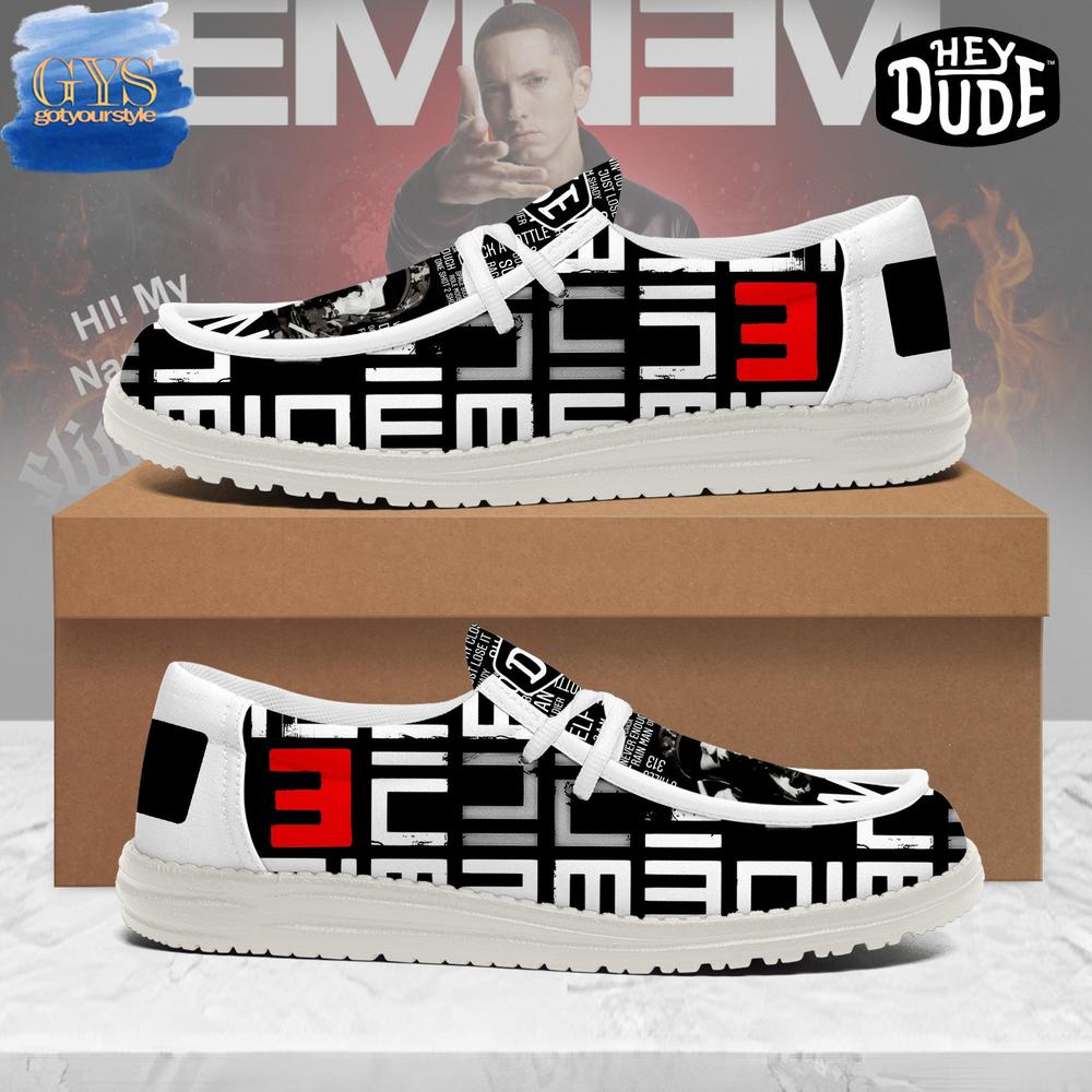 Eminem Slim Shady Limited Edition Hey Dude Shoes