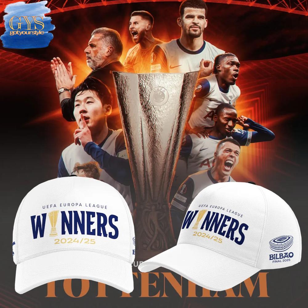 Europa League 2025 Winners Tottenham Hotspur Limited Edition Cap