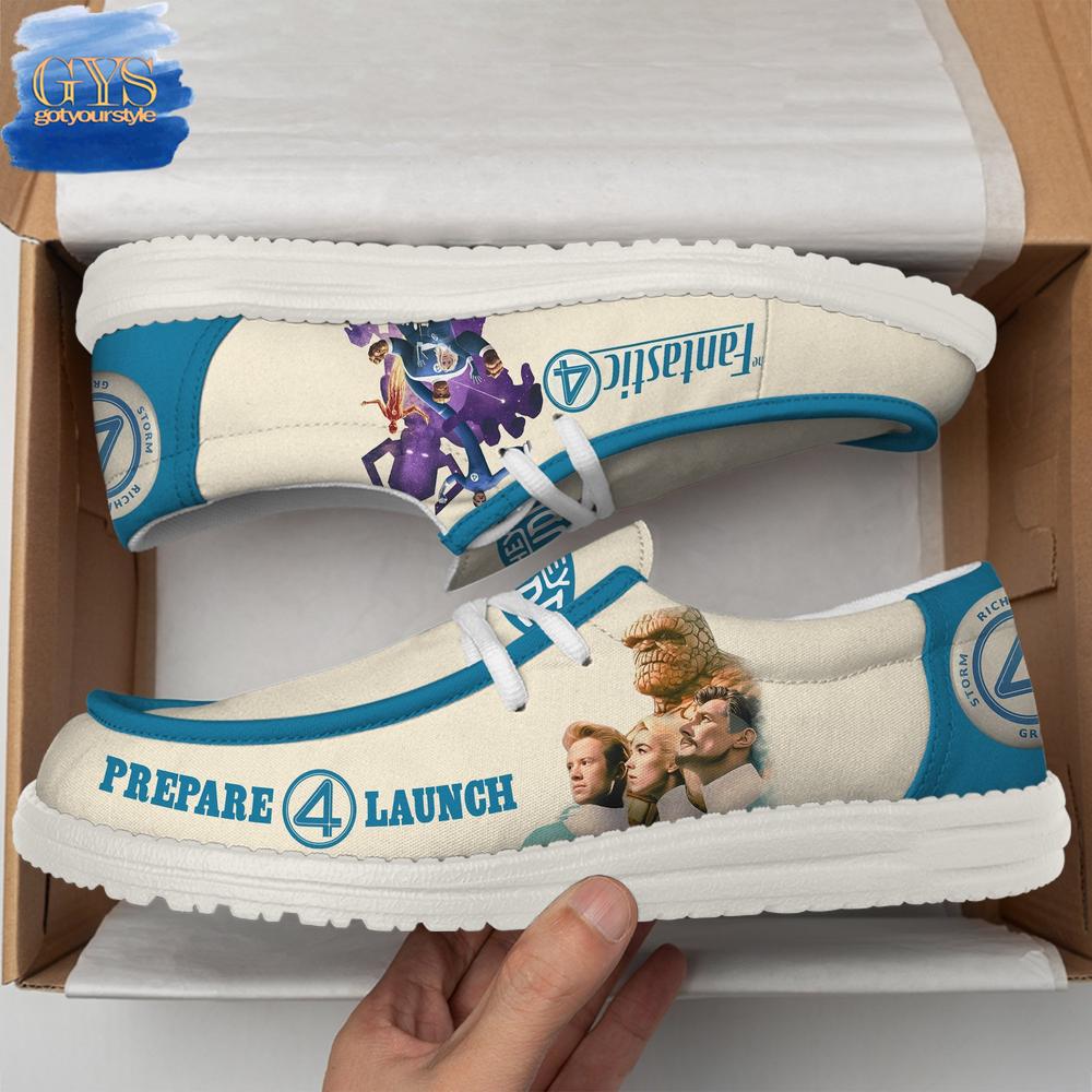 Fantastic Four First Step Limited Edition Hey Dude Shoes
