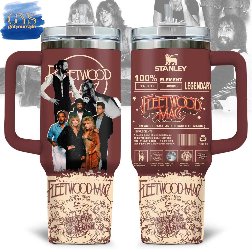 Fleetwood Mac Sisters Of The Moon 40 Oz Stanley Tumbler Cup