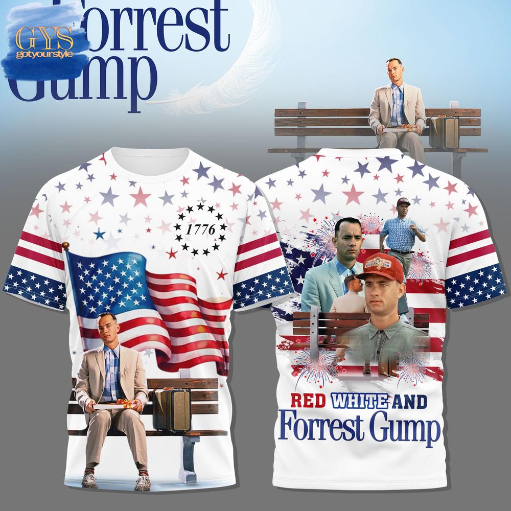 Forrest Gump Independence Day Special Edition T-Shirt