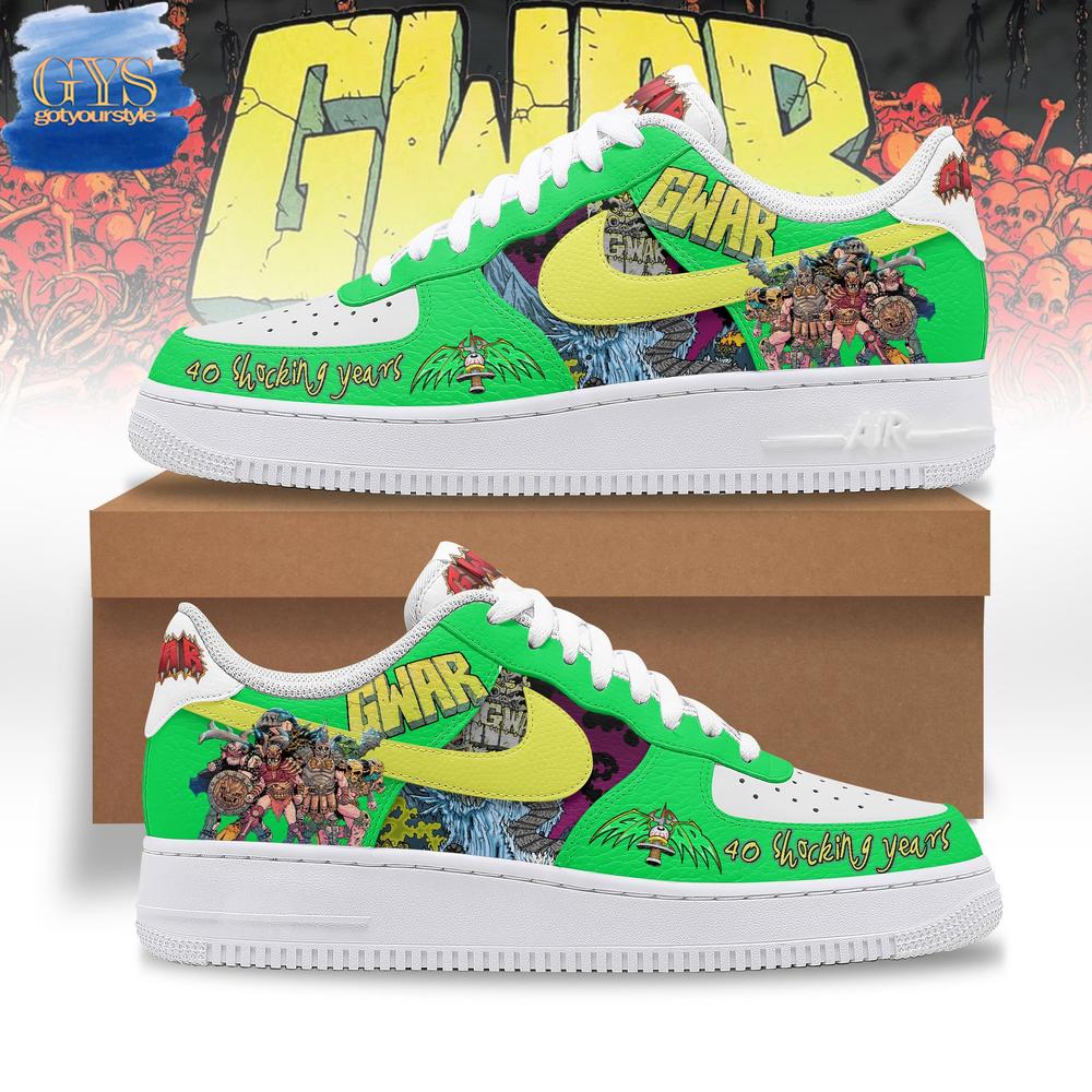 GWAR 40th Anniversary Limited Edition Air Force 1