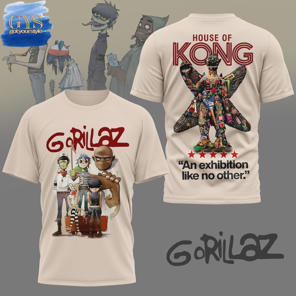 Gorillaz House of Kong T-Shirt