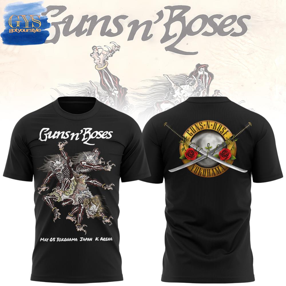 Guns N’ Roses Yokohama Music Concert Merch Collection