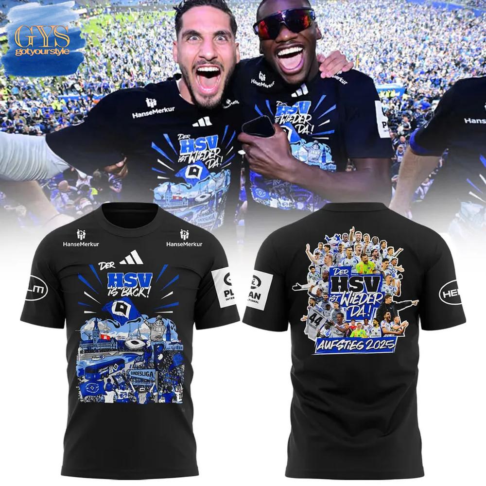 Hamburger SV Aufsteiger 2025 Limited Edition Merchandise