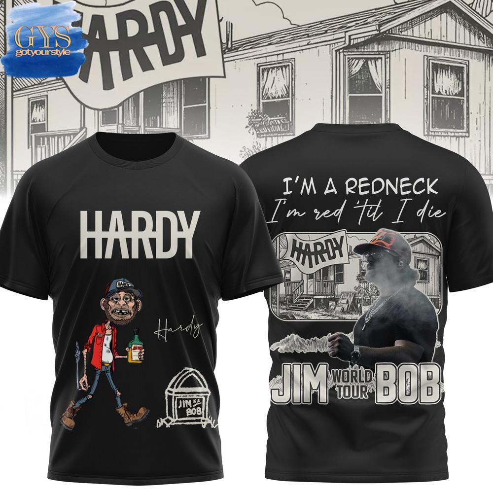 Hardy Jim Bob World Tour Limited Edition T-Shirt