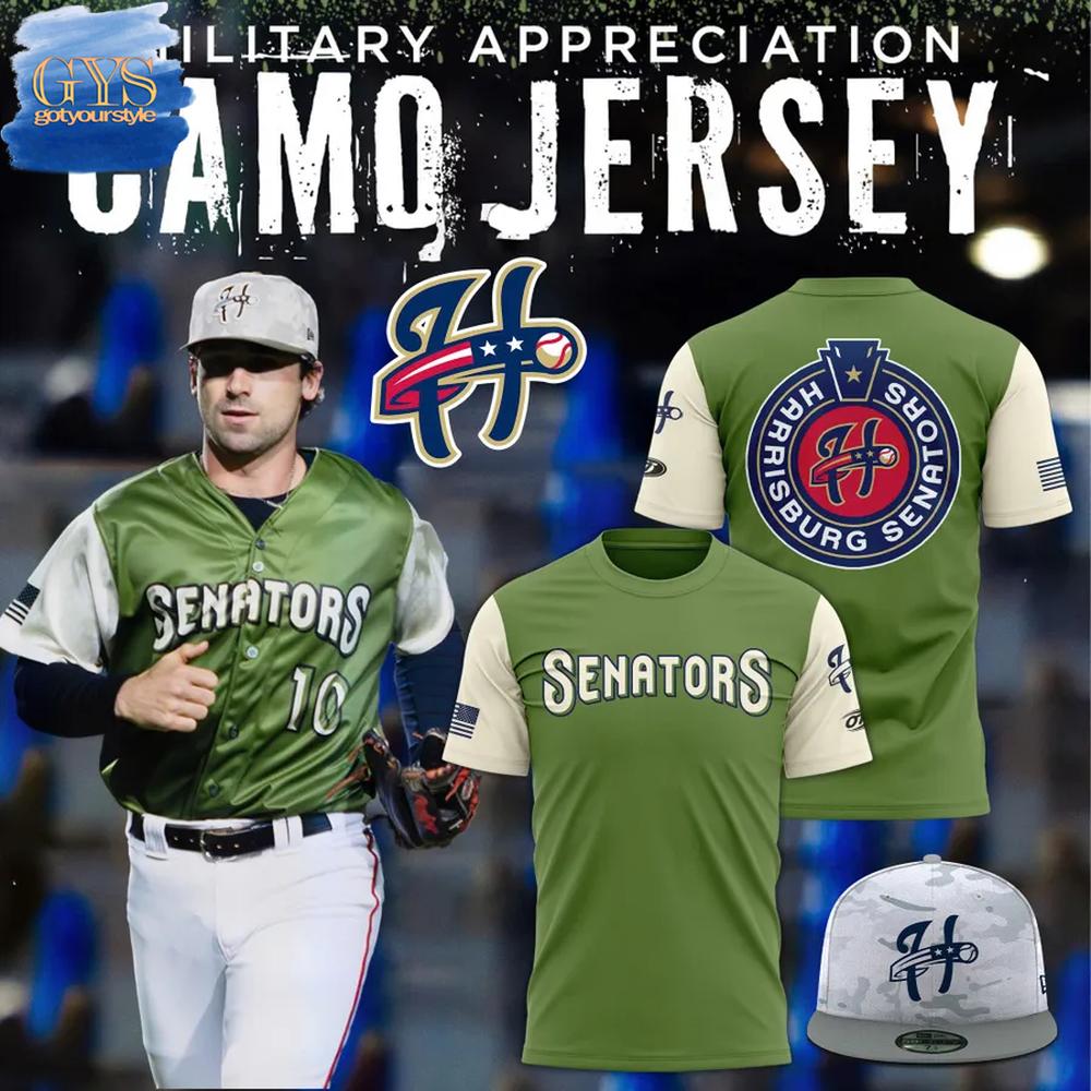 Harrisburg Senators Military Appreciation Limited Edition T-Shirt