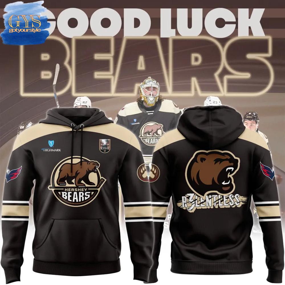 Hershey Bears Relentless 2025 Calder Cup Playoffs Hoodie