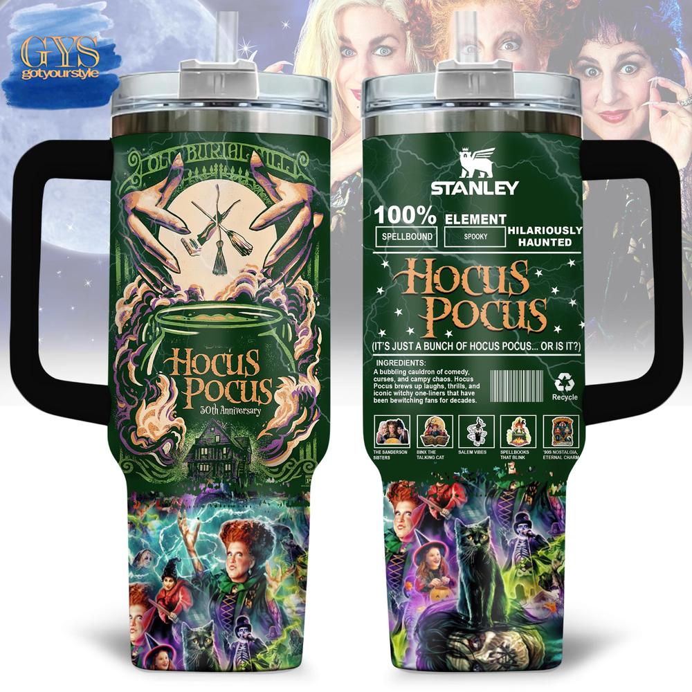 Hocus Pocus 30th Anniversary Limited Edition 40 Oz Stanley Tumbler