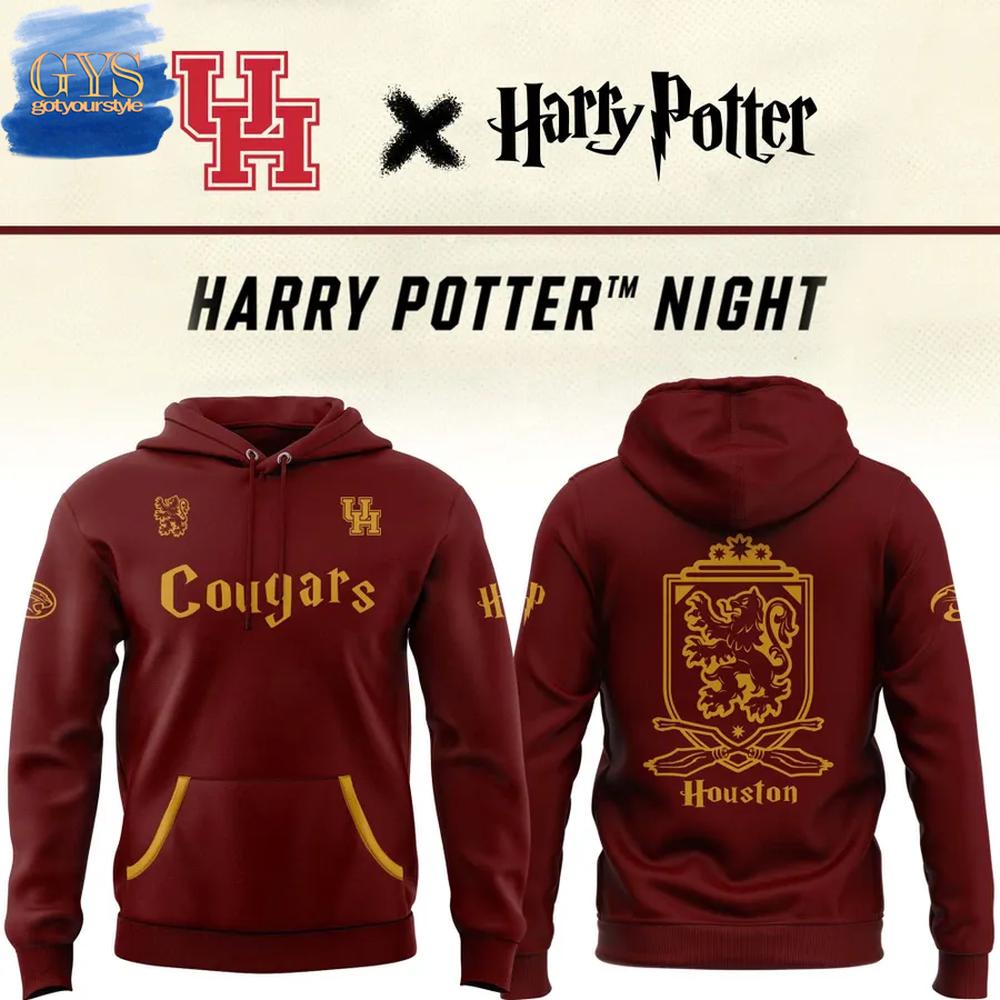 Houston Cougars Harry Potter Night Limited Edition Hoodie