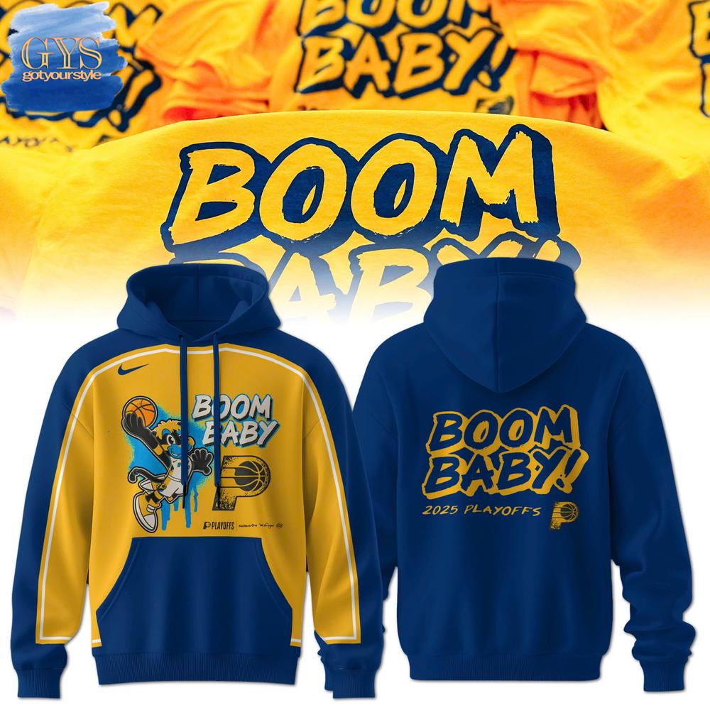 Indiana Pacers 2025 Postseason Limited Edition Hoodie
