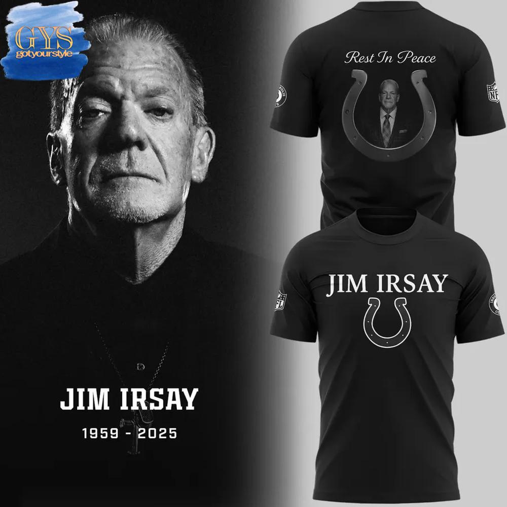Indianapolis Colts Big Man Jim Irsay Rest In Power Merch Collection