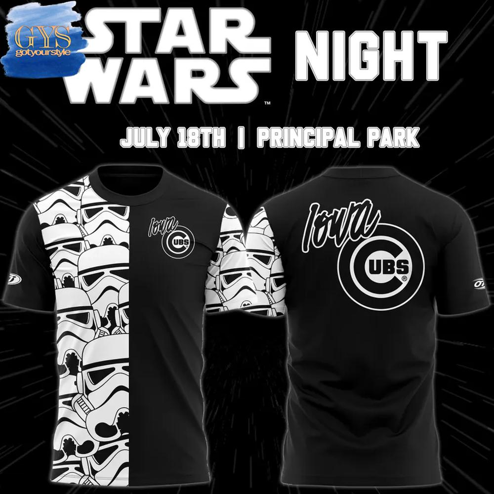 Iowa Cubs Star Wars Night 2025 Merch Collection