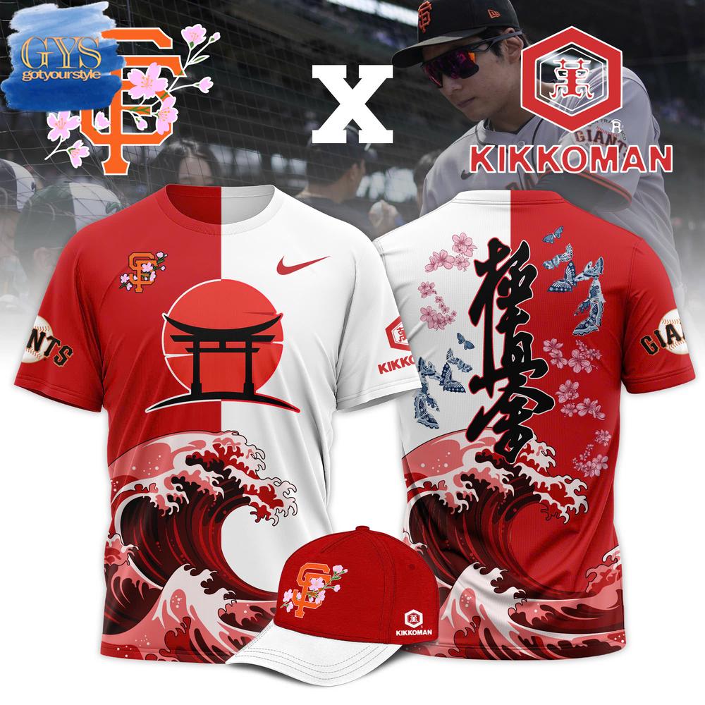 Japanese Heritage Night Giants x Kikkoman Special T-Shirt