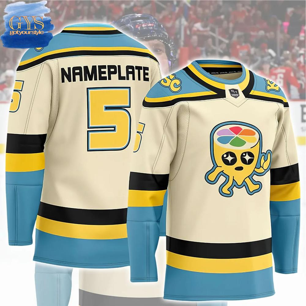 Kendall Street Company Lenny the Lemon Limited Edition Hockey Jersey