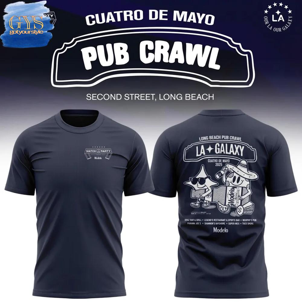 LA Galaxy Long Beach Pub Crawl T-Shirt