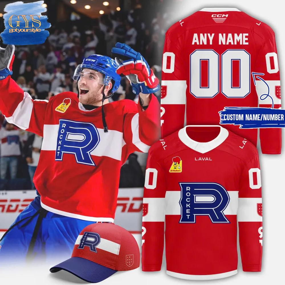 Laval Rocket St Hubert Limited Edition Hockey Jersey
