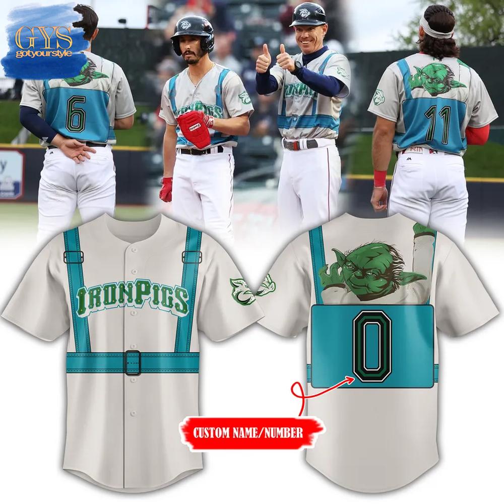 Lehigh Valley IronPigs Star Wars Night 2025 Baseball Jersey