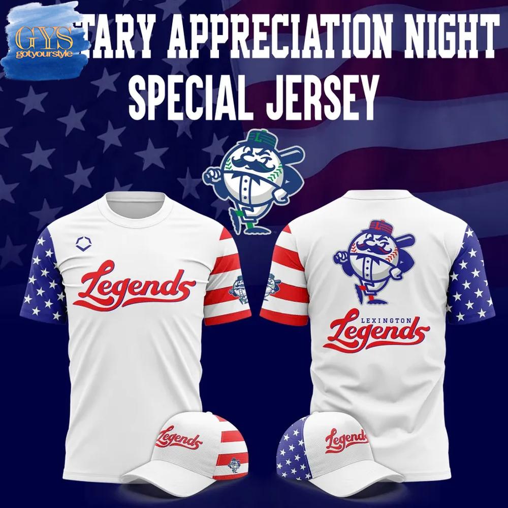 Lexington Legends Military Appreciation Night Limited Edition Merchandise
