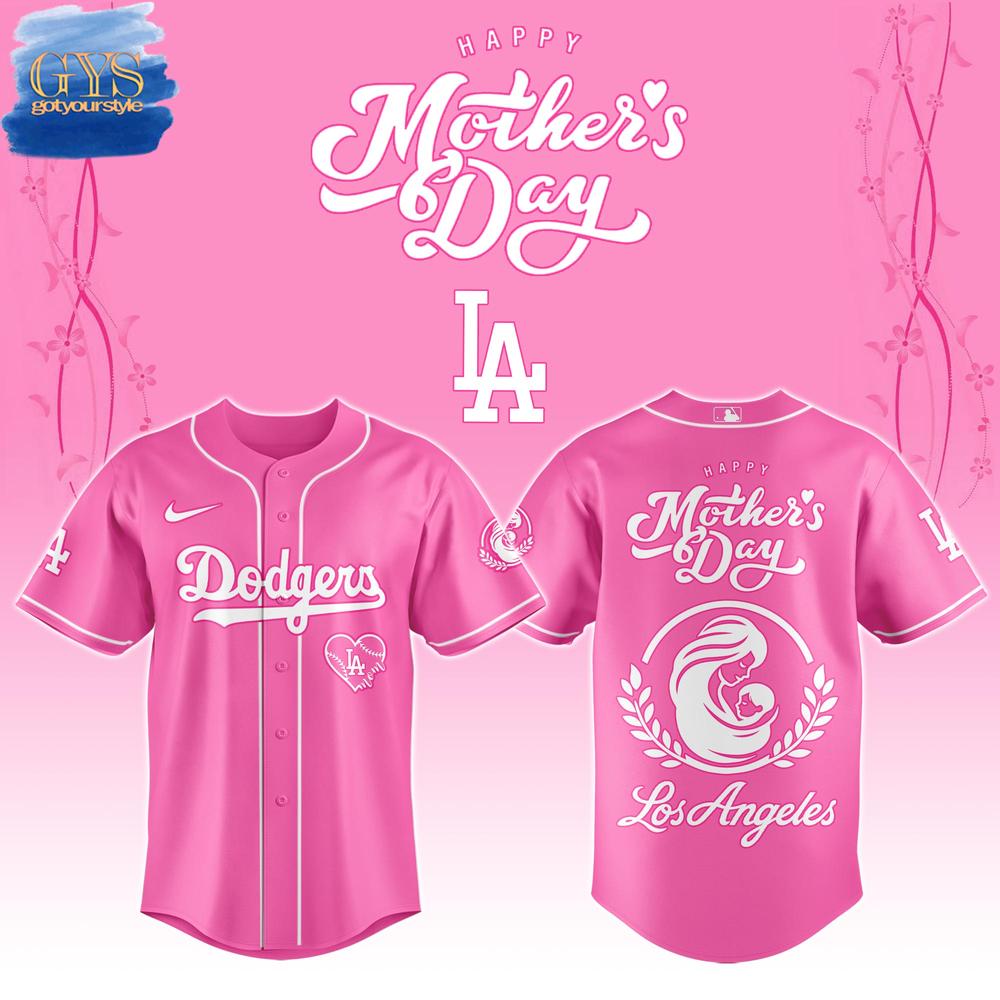 Los Angeles Dodgers Special Mother’s Day Limited Edition Baseball Jersey