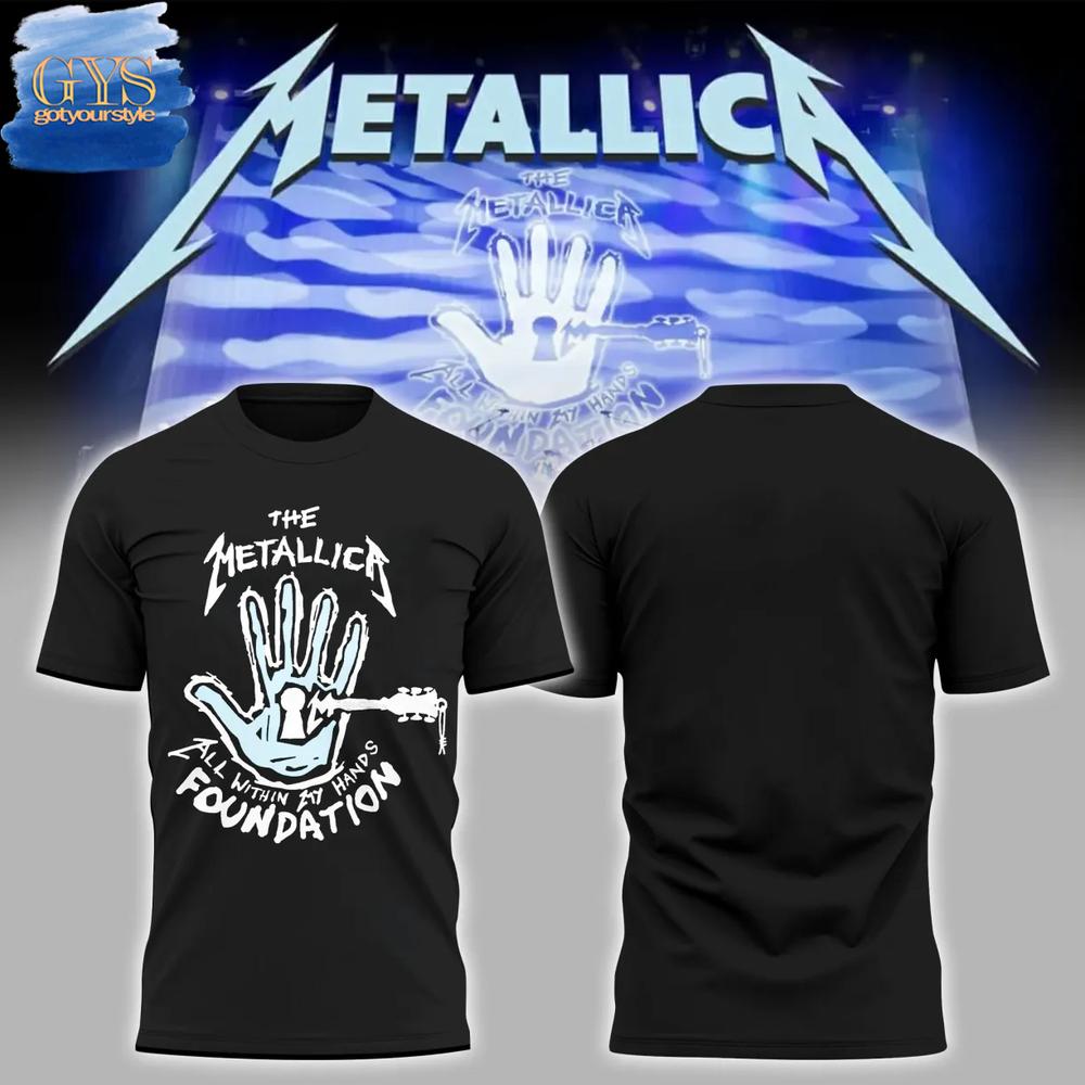 Metallica Foundation All Within My Hands Merch Collection