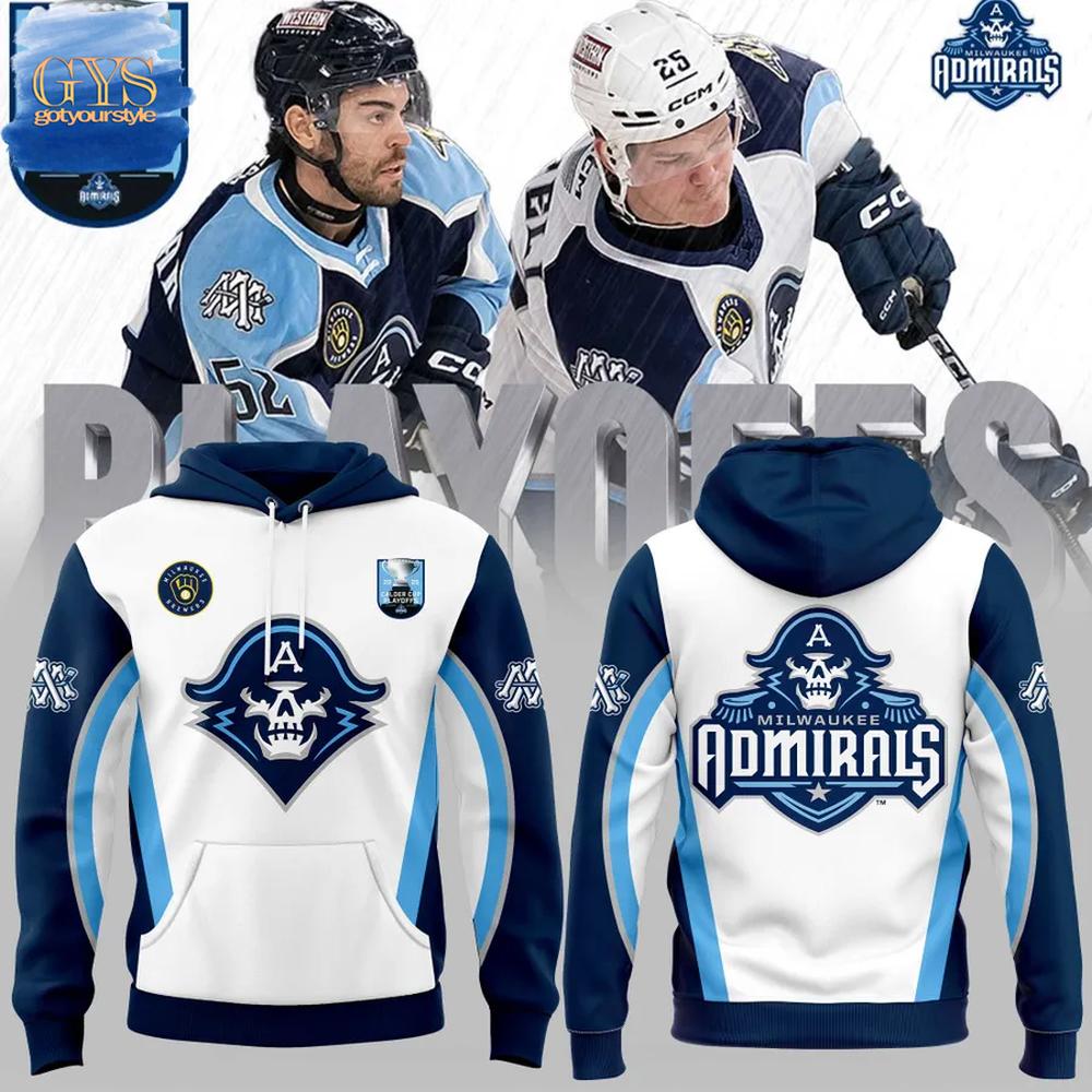 Milwaukee Admirals Calder Cup Playoffs 2025 Hoodie