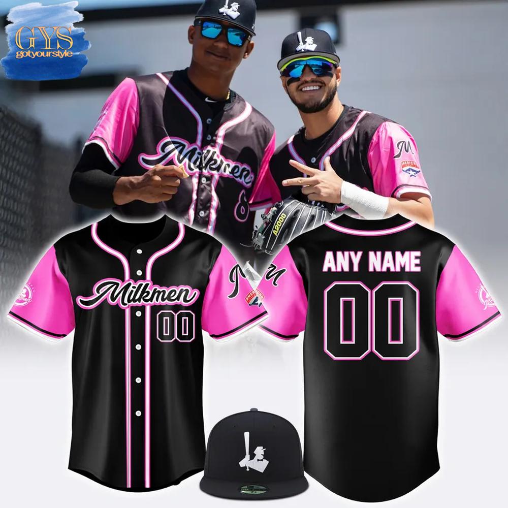 Milwaukee Milkmen Mother’s Day Night Limited Edition Baseball Jersey
