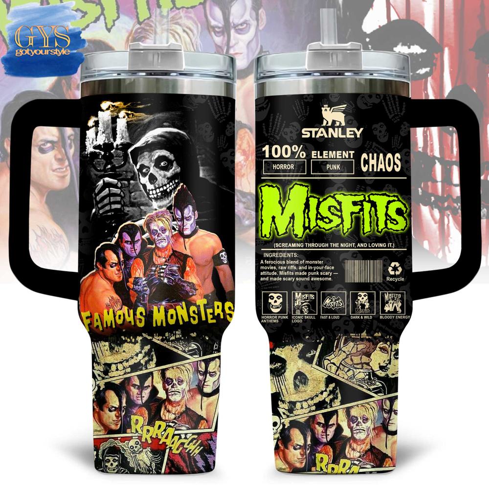 Misfits Famous Monsters Limited Edition 40 Oz Stanley Cup