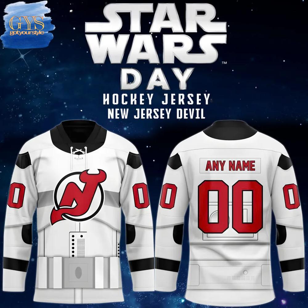 New Jersey Devils 2025 Star Wars Day Limited Edition Hockey Jersey