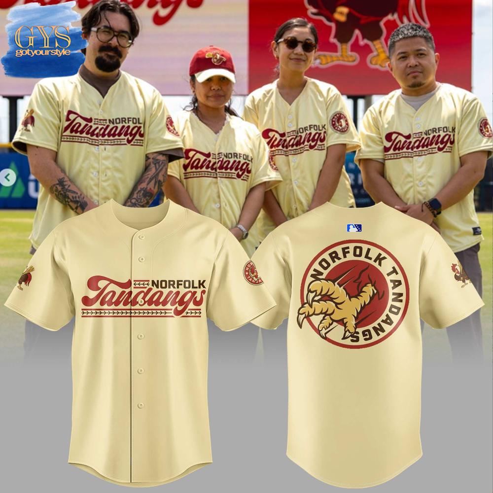 Norfolk Tides Filipino American Heritage 2025 Baseball Jersey