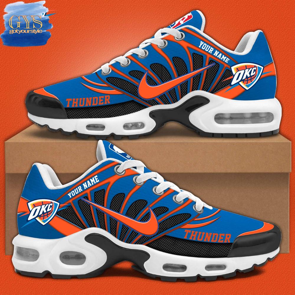 Oklahoma City Thunder Personalized Air Max Plus Sneakers