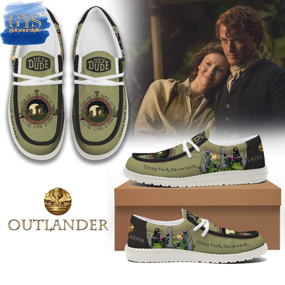 Outlander Limited Edition Hey Dude Shoes