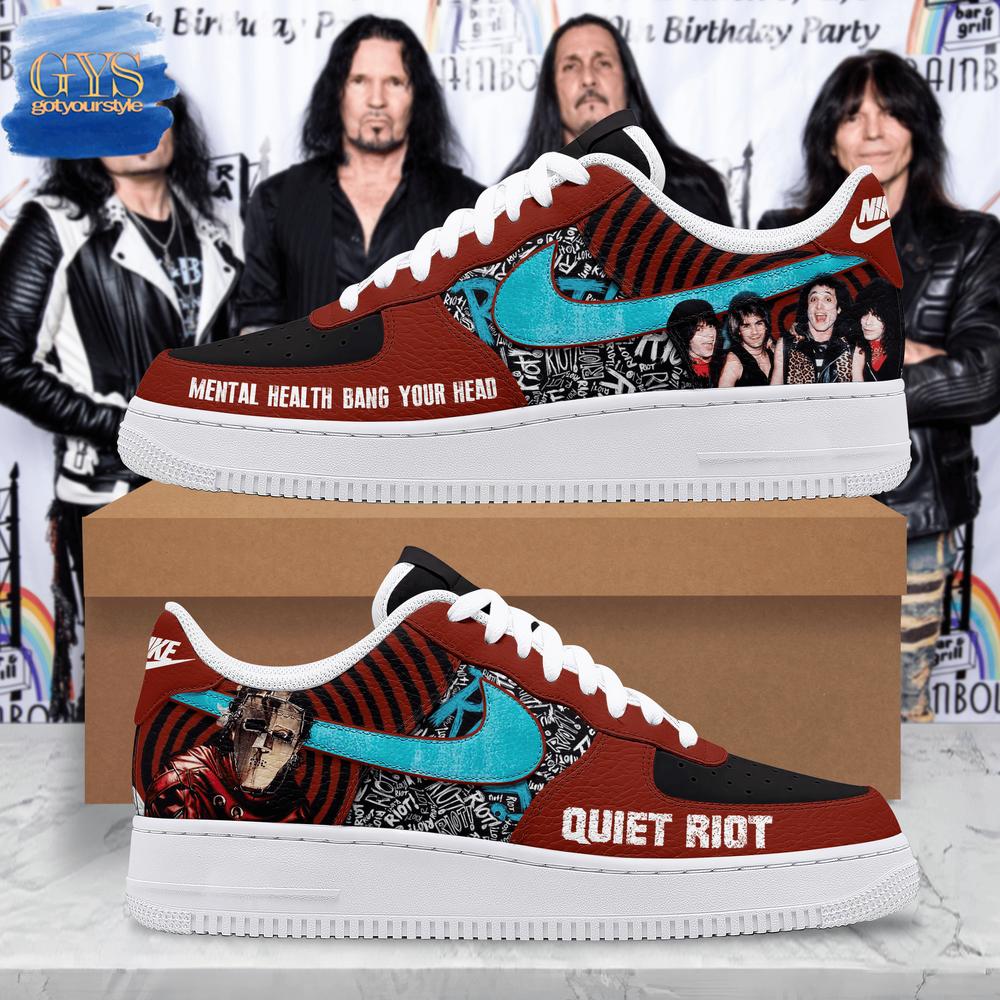Quiet Riot Metal Health Bang Your Head Limited Edition Air Force 1