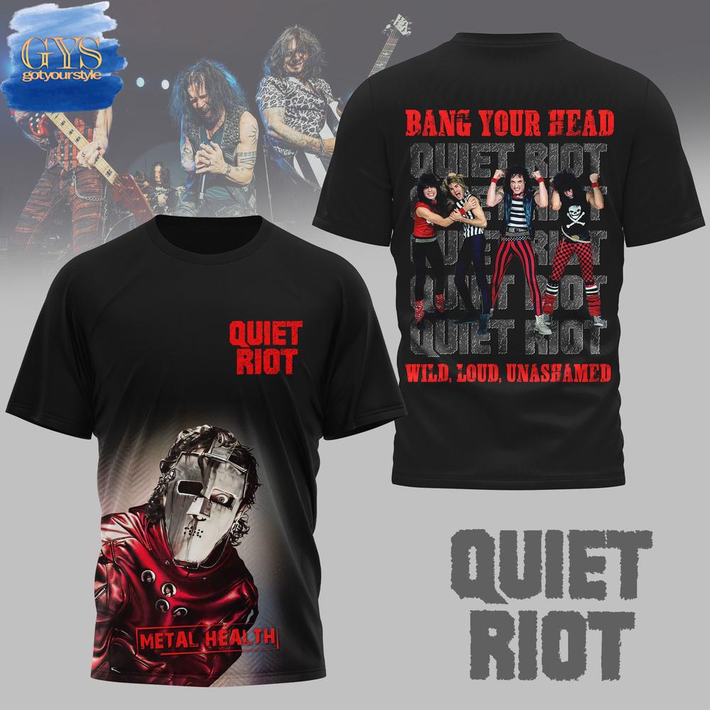 Quiet Riot Metal Health  Edition T-Shirt