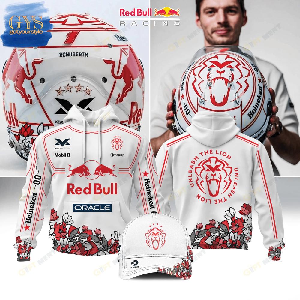 Red Bull Racing F1 Unleash The Lion Limited Edition Hoodie