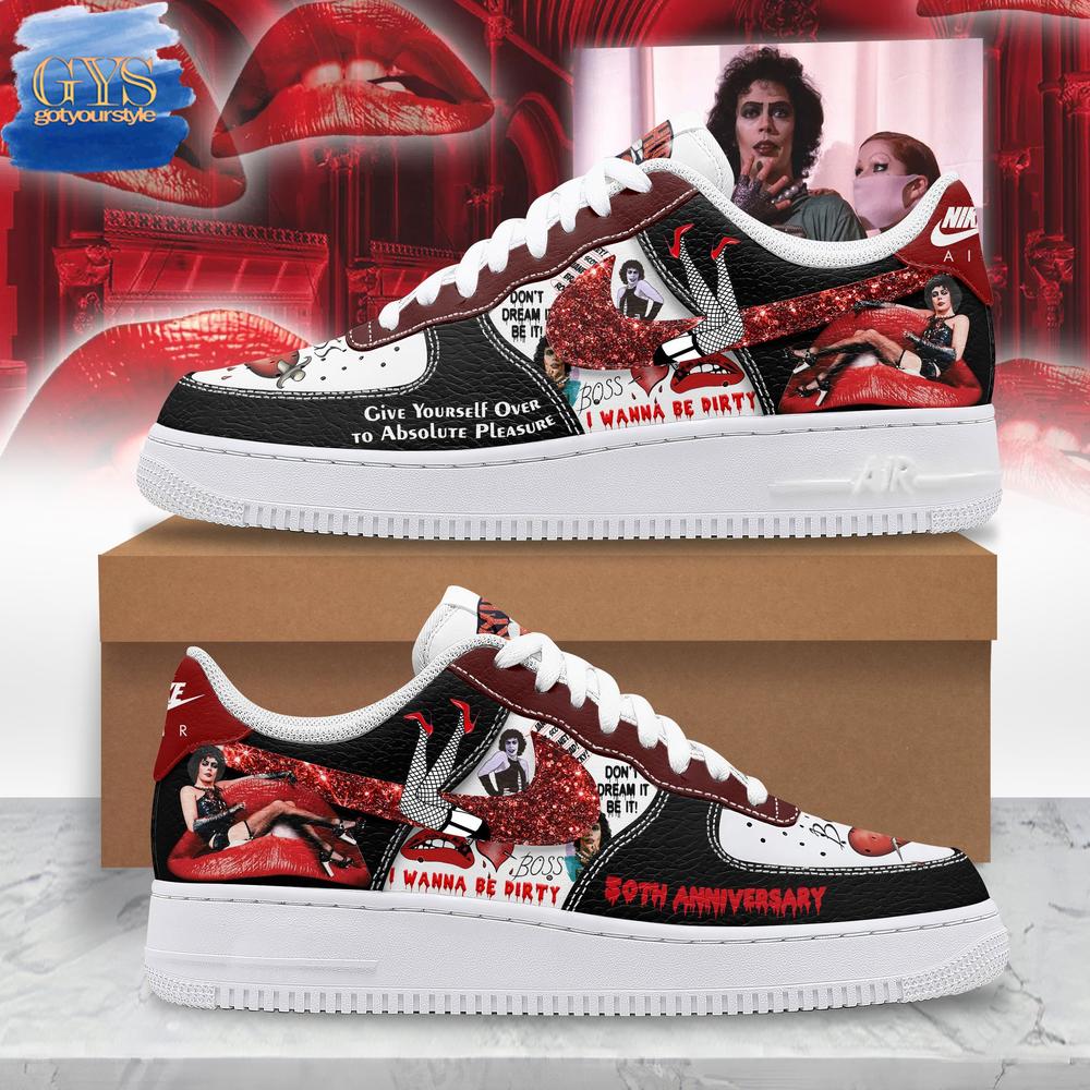 Rocky Horror Picture Show 50th Anniversary Limited Edition Air Force 1