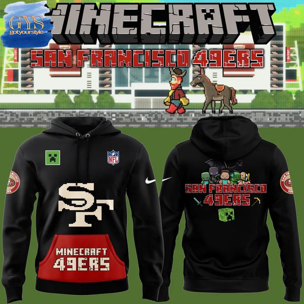 San Francisco 49ers x Minecraft Limited Edition Hoodie