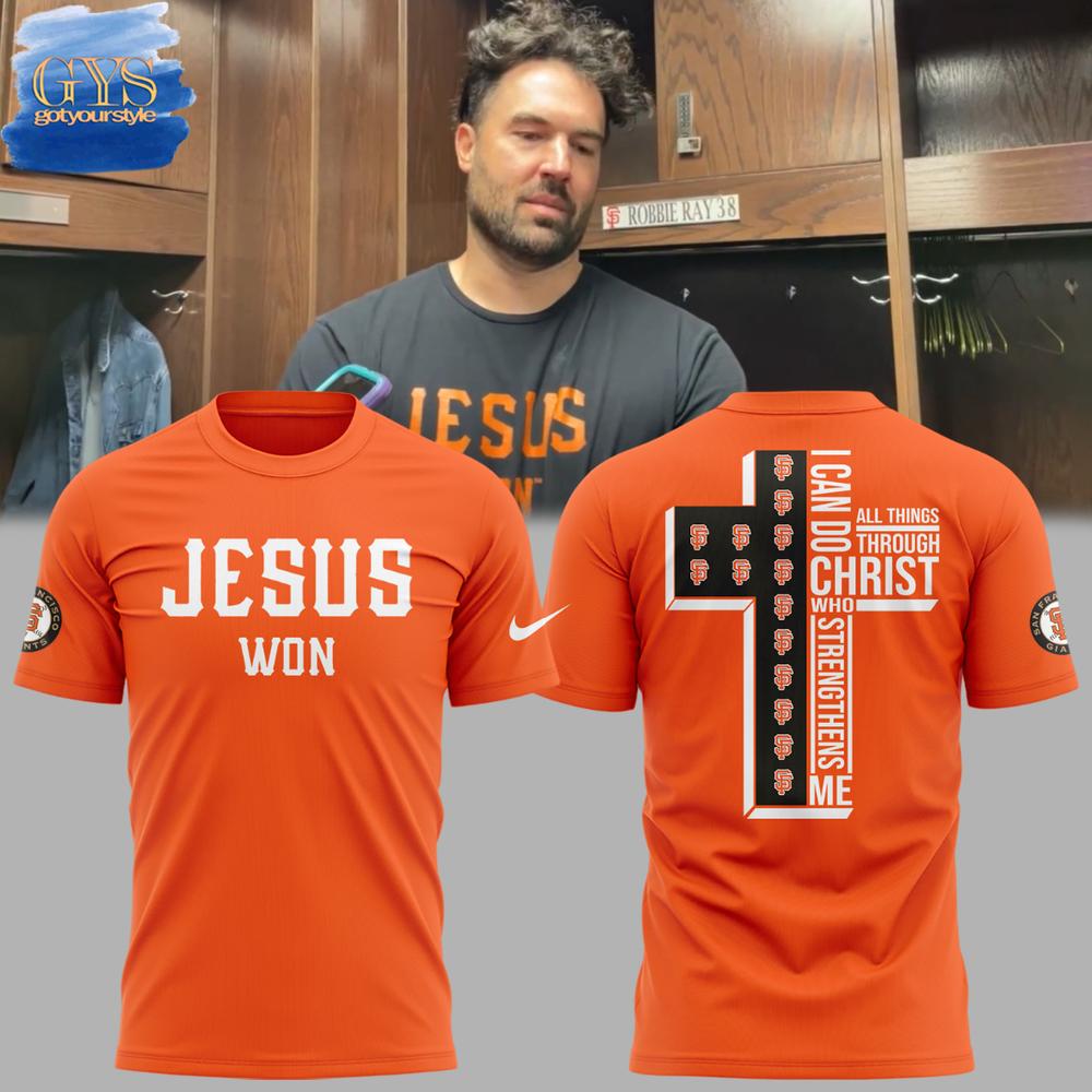 San Francisco Giants x Jesus Won Merchandise