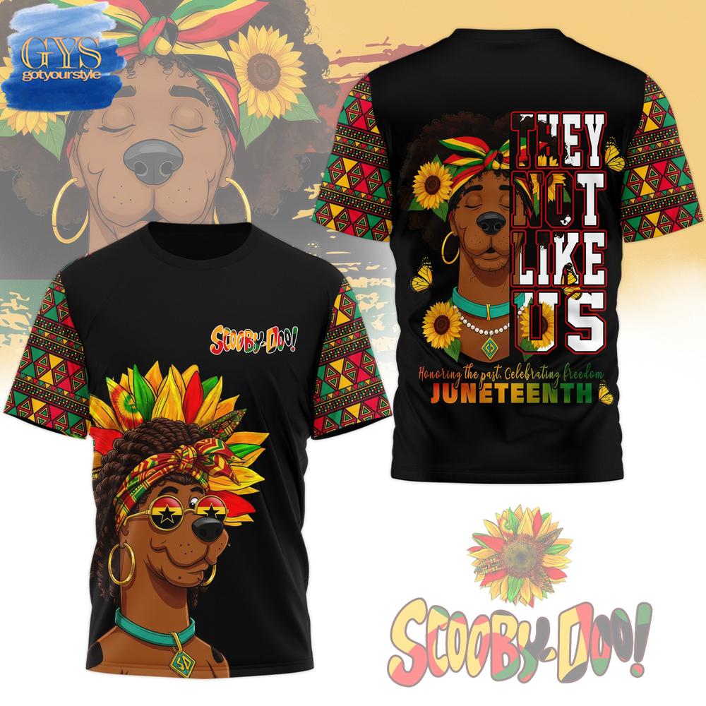 Scooby-Doo Juneteenth Special Limited Edition T-Shirt