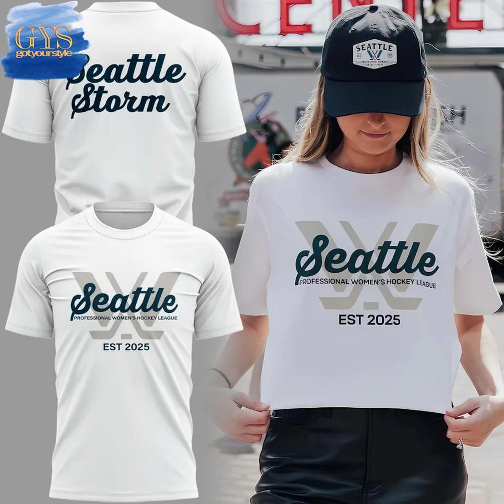 Seattle Storm PWHL White Shirt