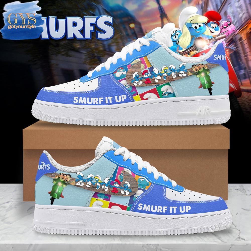 Smurf It Up Limited Edition Air Force 1